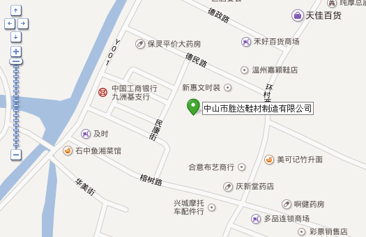 錦川鞋材地圖 錦川鞋材地圖